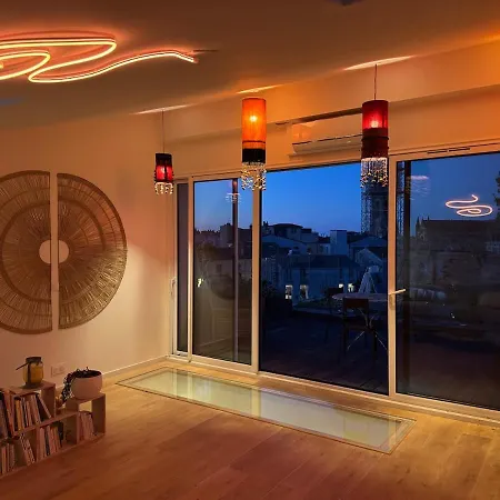 דירה Duplex With Terrace - Light & View בורדו