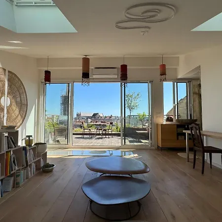 Apartament Duplex With Terrace - Light & View Bordeaux
